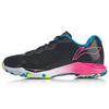 Li Ning Raid Тканевая Амортизирующая Поддержка Низкие Бадминтонные Кроссовки Женские Стандартные Черные AYZQ006-2