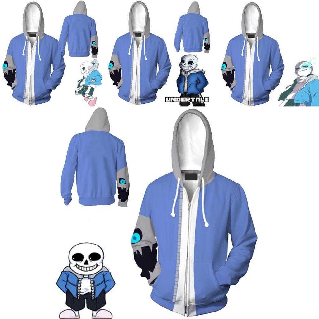 Игра Undertale Санс 3D Косплей Толстовка Куртка Мягкий Удобный Дизайн Для Всех