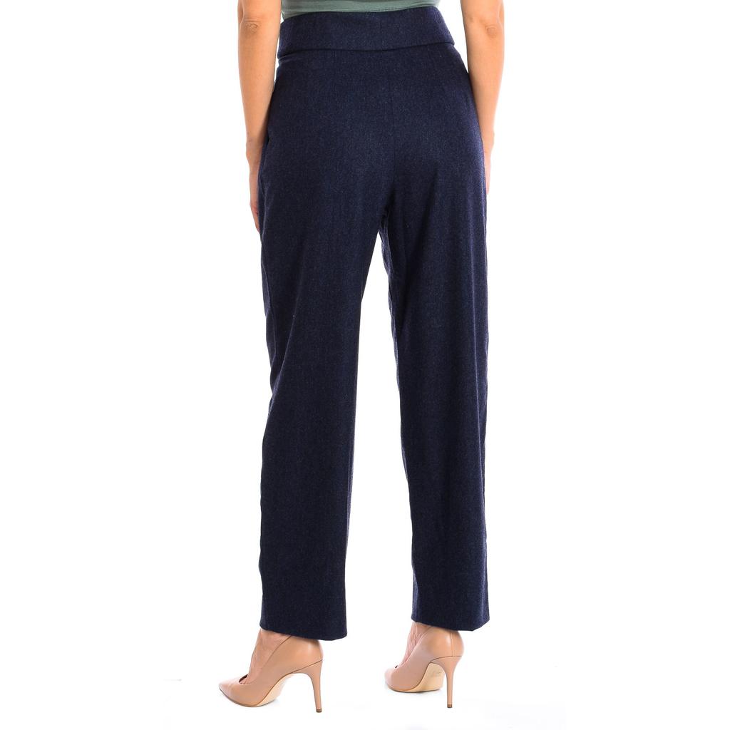 Женские расклешенные длинные брюки с прямым низом 1NP20T1M009