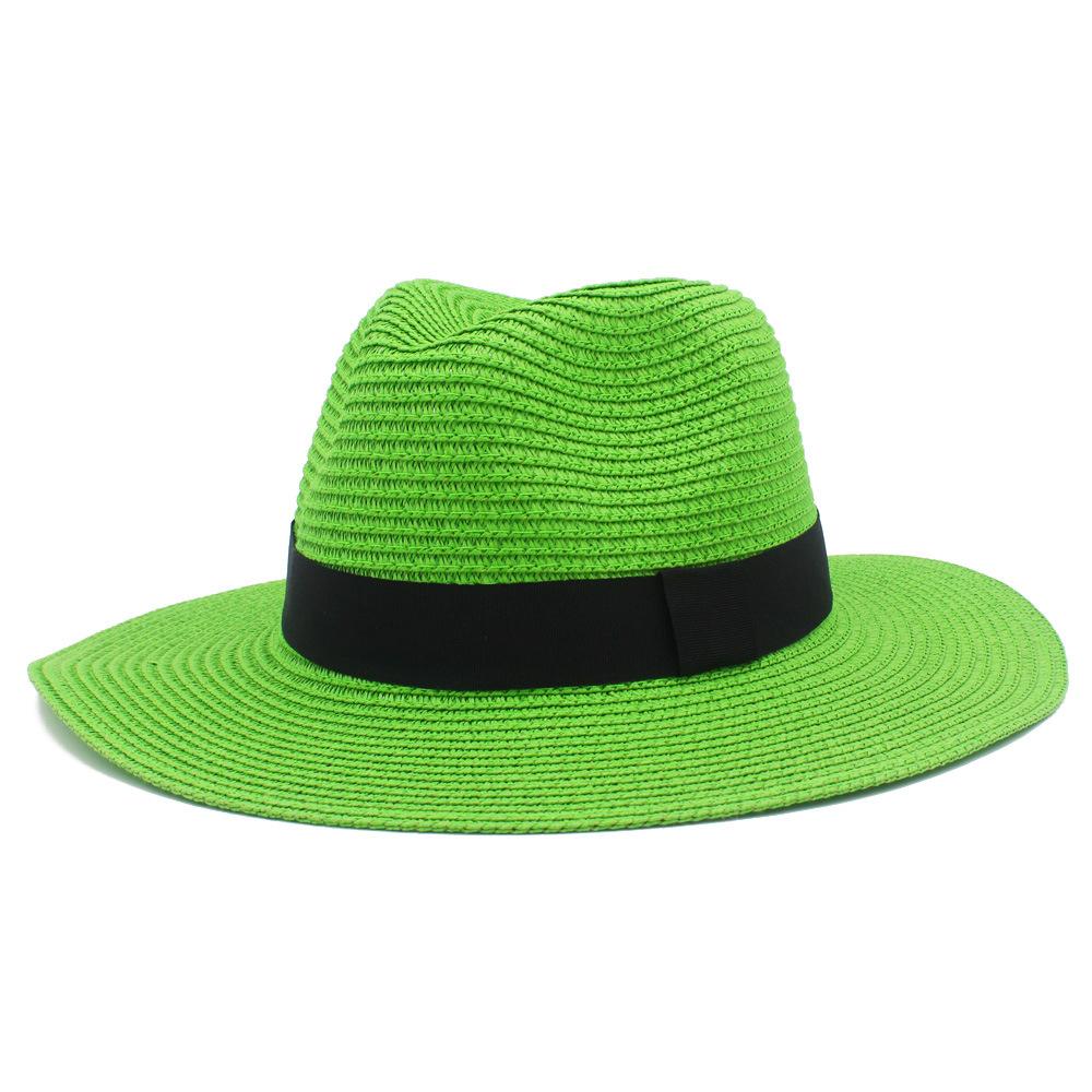 Simple and versatile sunscreen hat Spring and summer outdoor sun hat Children's hot-selling high-quality straw hat Travel sun hat