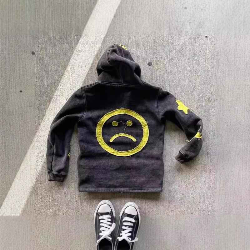 Unisex Streetwear Hoodie 3D Star Print Loose Fit Long Sleeve Pullover Sweatshirt