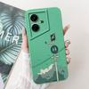 Чехол для Tecno Pova Neo LE6 LE6h Ударопрочный чехол Милый Астронавт Жидкий силиконовый бампер Для Tecno Pova Neo 3 LH6n PovaNeo Чехол