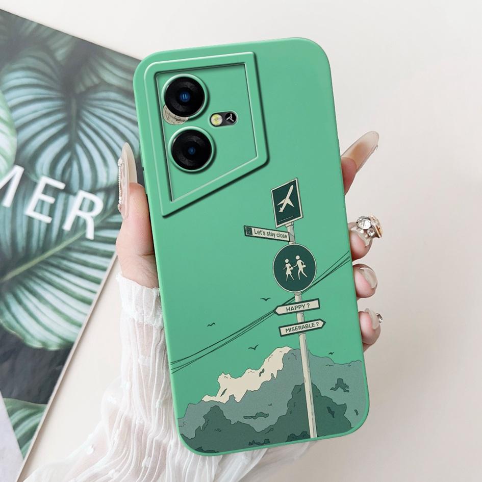Чехол для Tecno Pova Neo LE6 LE6h Ударопрочный чехол Милый Астронавт Жидкий силиконовый бампер Для Tecno Pova Neo 3 LH6n PovaNeo Чехол