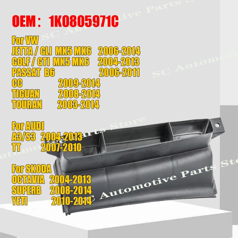 Air Filter Intake Pipe Catheter 1KD805962 1K0805971C 1K0129618 1K0805965D For Bora Golf Mk6 1.4T Air Filter Intake Pipe Catheter