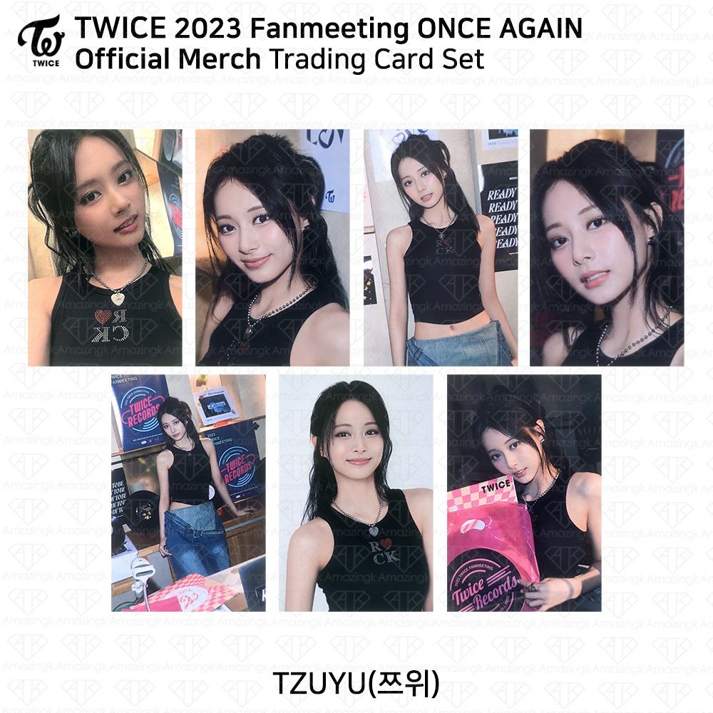 Twice Фан-встреча «ONCE AGAIN» в честь 8-й годовщины. Всплывающая карточка с коллекционной карточкой MD.