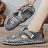 Men Sandals 2024 Brand Designer Shoes Outdoor Beach Slippers for Men Casual Shoes High Quality Non Slip Black/beige Man Slippers