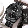 LIGE Fashion Quartz Man Watch Luxury Casual Sport Business Gentleman Waterproof Men's Watches Stainless Chronograph Reloj Hombre
