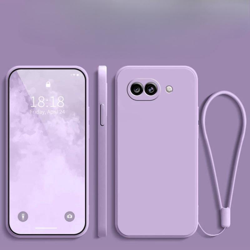 Чехол для Google Pixel 10A из жидкого силикона с ремешком, чехол для телефона для Google Pixel 10 Pro XL, защитная крышка для камеры с объективом, Fundas