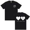 Футболка Singer Yungblud Black Hearts Club Мужская Женская Рок Винтажная Футболка с Коротким Рукавом Мужская Футболки