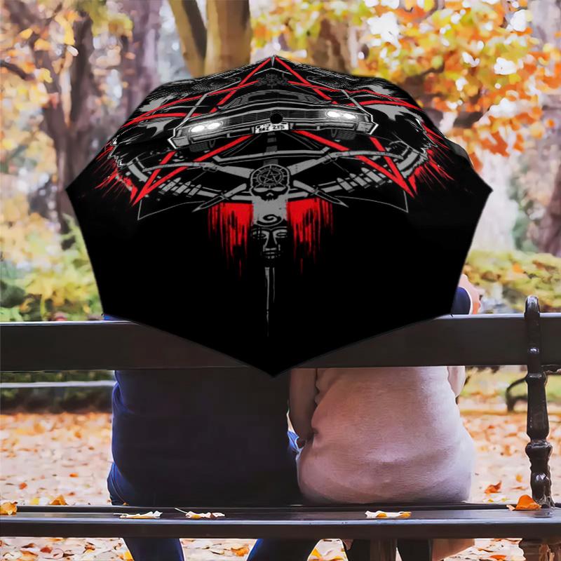 Supernatural Forces Unleashed Folding umbrella travel durable Gift light Sun umbrella