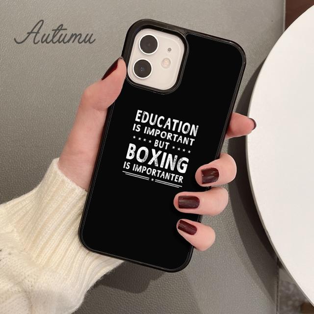 Чехол для телефона Box Boxing Kick Boxing Fight для iPhone 11 12 13 14 Pro Max mini X XR XS SE 2020 6S 7 8 Plus Galaxy S21 S22