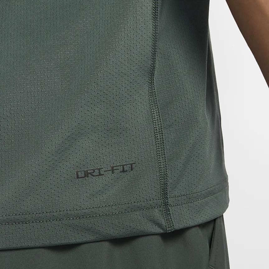 Nike Dri Fit Rise 365 T Shirt Men's Vintage Green DV9816-338