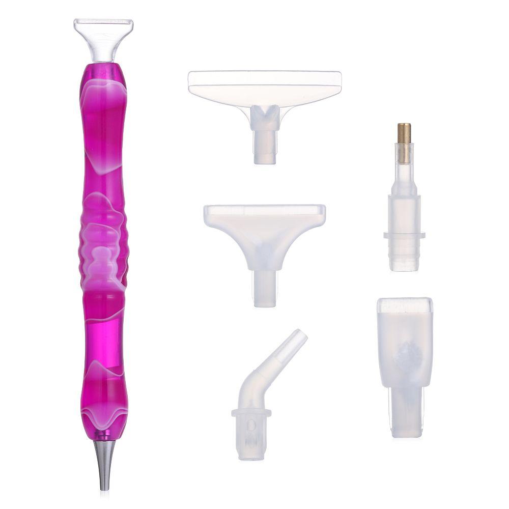 5D Resin Diamond Painting Pen Eco-friendly Alloy Replacement Pen Heads Resin Point Drill Pens Embroidery DIY Craft Nail Art