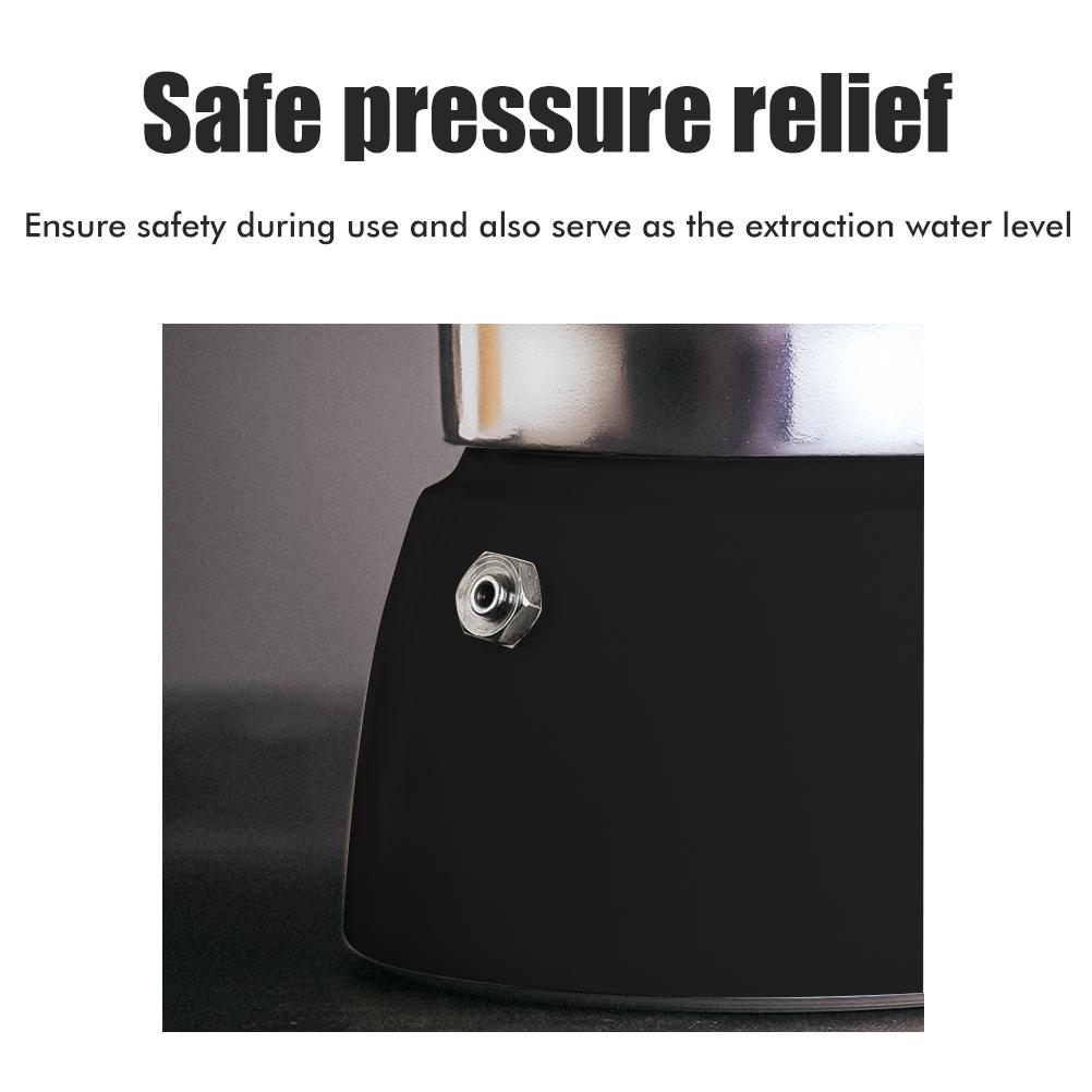 150 мл/300 мл портативная алюминиевая итальянская кофеварка эспрессо гейзерная кофеварка бытовая мокко