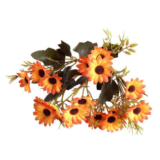 Искусственные цветы 18 букетов Букеты из искусственного шелка Весенние поддельные полевые цветы со стеблем для вазы кашпо Цветочные композиции Центральные элементы стола