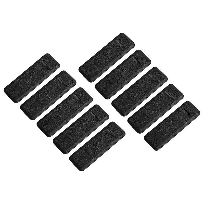 87214-A2000 10pcs Black Exterior Roof Cover Molding Cap Plastic Fit for Kia Soul