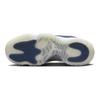 Кроссовки Air Jordan 11 Retro Low GS Diffused Blue Kids, белые, темно-синие, футбольные, серые FV5121-104