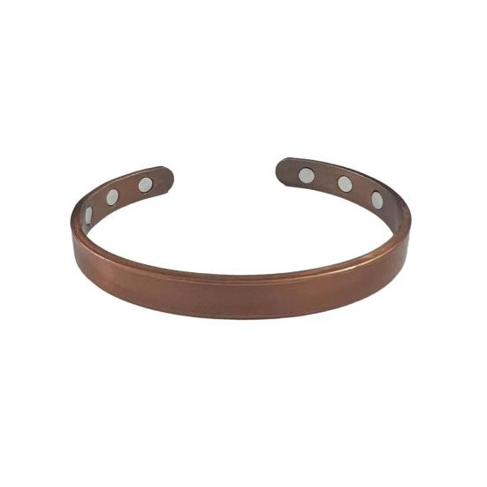 Магнитный Браслет Регулируемый Унисекс Браслет Минималистичный Браслет-Манжета из Сплава с Эффективными Магнитами Открытый Браслет Подарок для Мужчин и Женщин