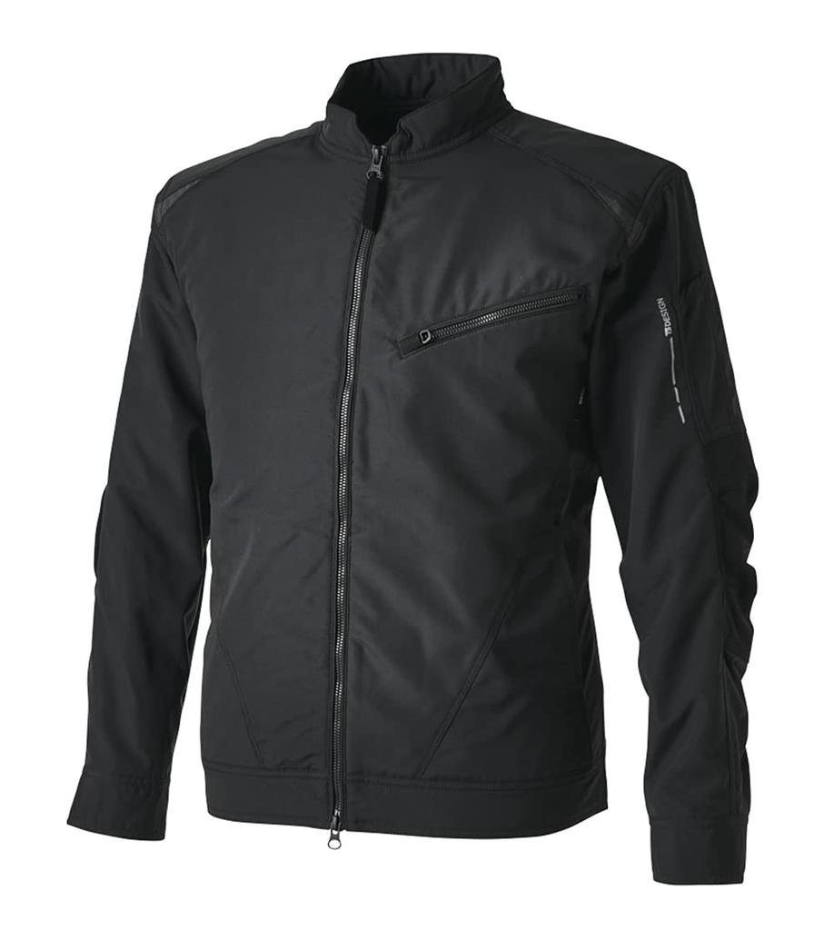 Рабочая куртка TS DESIGN Stretch Tough Rider, Осень/Зима, Черный/Угольно-серый, Размер 84646, 92 L