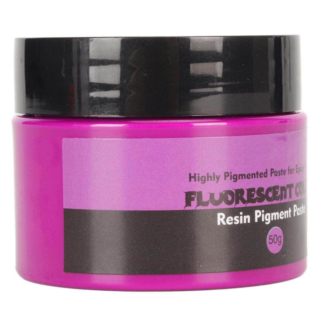 50g Fluorescent Color Resin Pigment Paste High Concentration Highly Pigmented Resin Pigment Paste for Painting Art