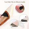 Мягкие полустельки-вкладыши для пальцев ног, многоразовые наполнители из губки для пальцев ног для обуви, регулируемые подушечки для поддержки слишком больших ног, унисекс вкладыши для обуви