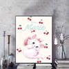 Disney Diamond Painting Marie The Cat Cherry themed Illustration Wall Decoration Full Diamond Cross stitch DIY Gift Home Decor