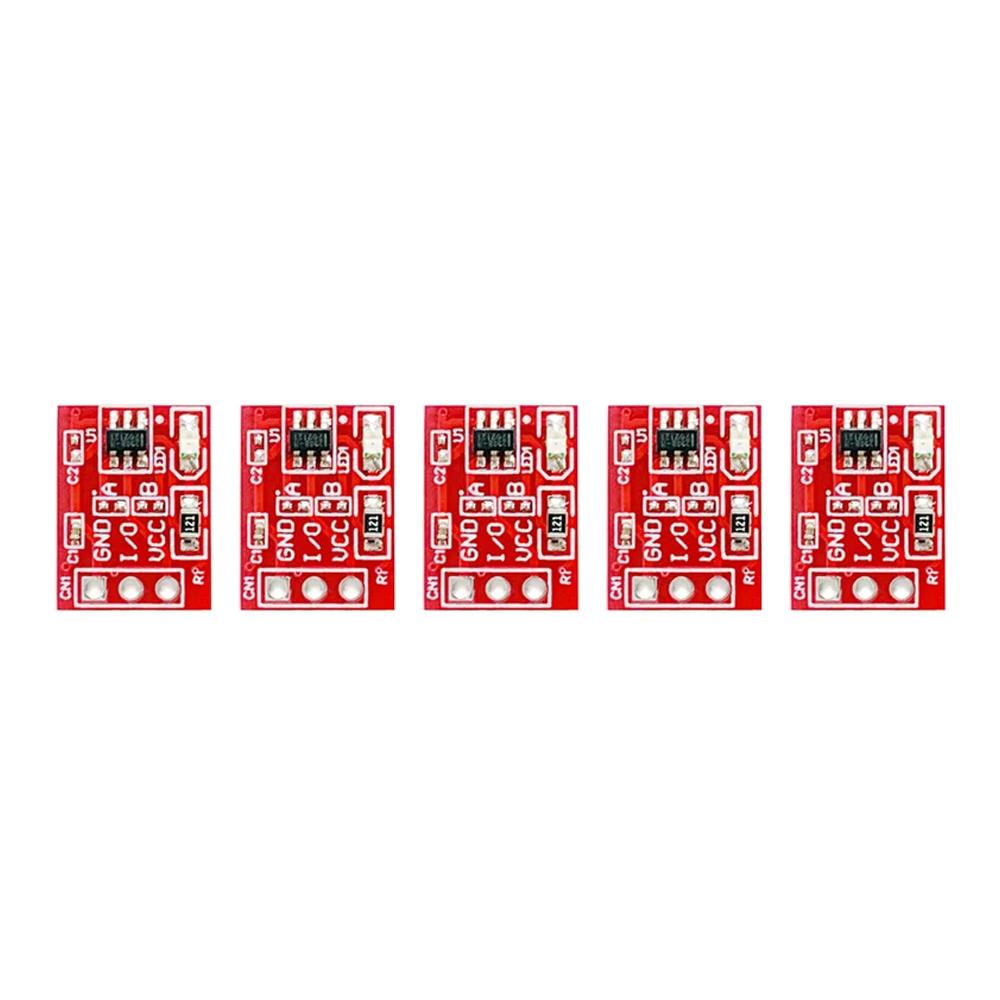 5/10/20PCS TTP223 2.5V-5.5V Touch button Module Single Channel Self Locking Touch switch sensor for Arduino