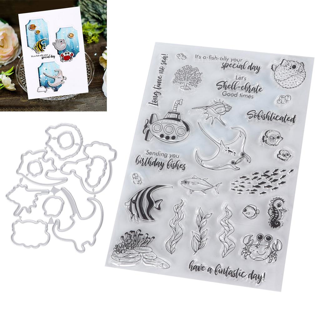 Прозрачные штампы, практичный инструмент для изготовления открыток, портативная форма для резки фотоальбомов, подарков