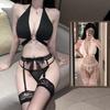 Sexy Underwear, Sexy Neck Straps, Backless Versatile Hollowed-out Onesie, No-take Garter Belt Butterfly Suit