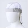 Mizuno Cooling Inner Wet and Layerable Hat for Heatwave Free Size Cap, Cool, Protection, Junior, C2JWC101, White/Ice Gray,