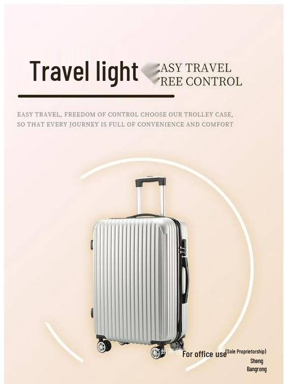 Sturdy and Durable Three-Piece Luggage Set with Anti-Collision Corners: 20, 24, 28 Inch Sizes