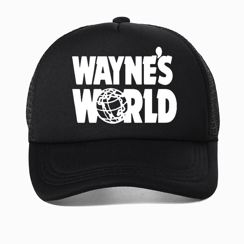 Waynes World Snapback Cotton Baseball Cap Unisex Women Hip Hop Dad Trucker Hat Casquette