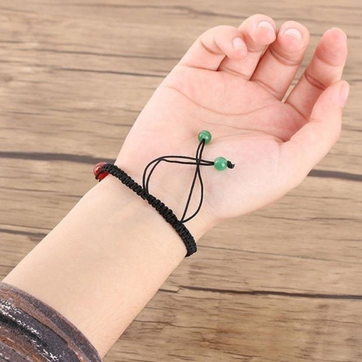 1 упаковка, браслет из натурального камня с бусинами, браслет в виде чакры, регулируемая кружевная плетеная веревочная цепочка, браслет для йоги, ювелирные изделия LM