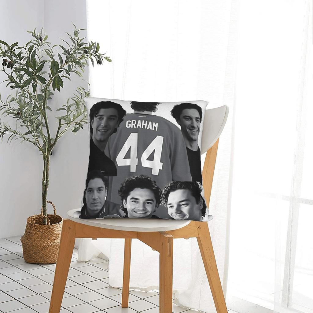 Garrett Graham Poster Pillowcases Off Campus Novelty Pillow Case For Living Room Bed Chair Soft Pillow Cover