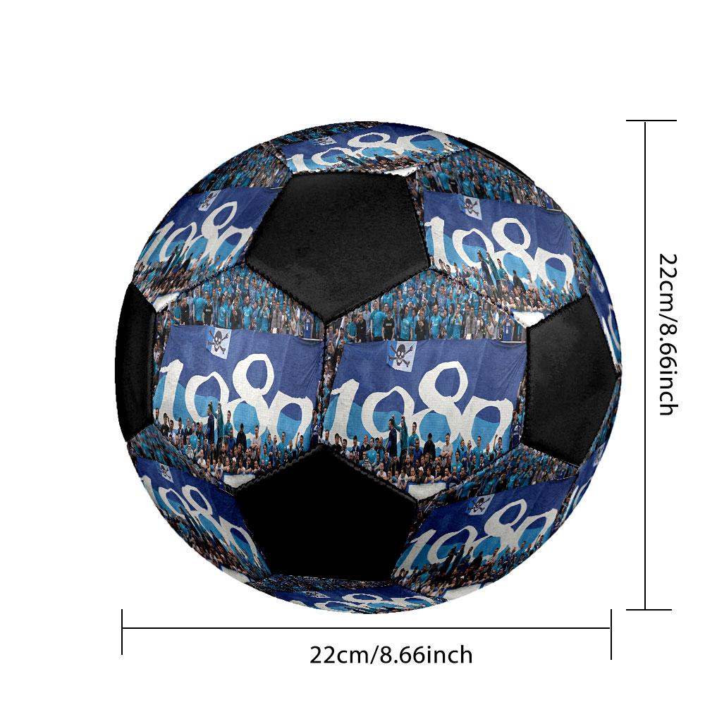 Zenit St Petersburg size5 Soccer Ball, colorful, suitable for all ages, machine-stitched, PVC material, competition grade,durable and high bounce