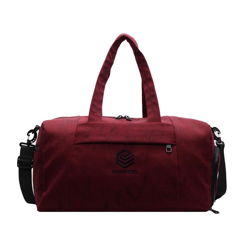 Женская модная легкая дорожная сумка на колесиках: Вместительная сумка для коротких поездок и занятий спортом