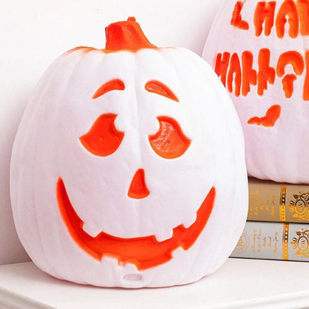 Halloween LED Pumpkin Lantern LED Light Voice Control Lantern Home Props Bar Halloween Decor LED Lantern Scene Layout Home Decor