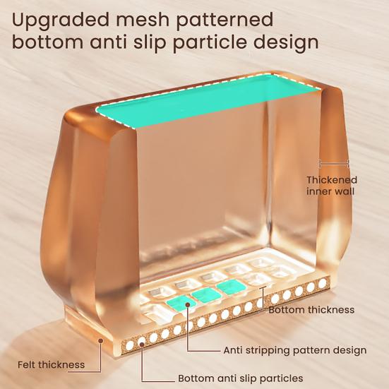 16 шт. Защитные накладки на ножки стула для пола, колпачки-протекторы для ножек табурета, противоскользящие колпачки для ножек стула для паркетных полов, защита от царапин, снижение шума