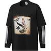 X KoRn Longsleeve Black Мужская уличная одежда JG1338