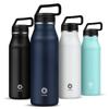 FJbottle 1.2 Liter Vacuum Insulated Stainless Steel Water Bottle, Keeps Hot or Cold, Direct Drinking, Simple, Stylish, Lightweight, Thermos Flask,