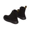Доктор. Ботинки Martens из кожи с круглым носком на шнуровке до середины икры, унисекс, черные 31225001