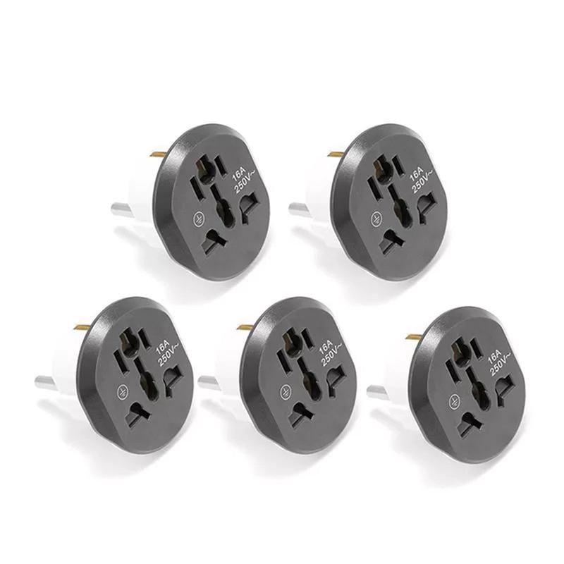Универсальная розетка-преобразователь Us Au to EU Настенная розетка переменного тока 16A 250 В Дорожный адаптер