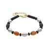 Bracelet - Luxenter - Coepil - Onyx - Finition or Jaune 18k - 6,5 Mm De Largeur