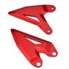 LEDISHUN Foot Peg Heel Plate Guard Protector Foot Pegs For Kawasaki Ninja 400 Z400