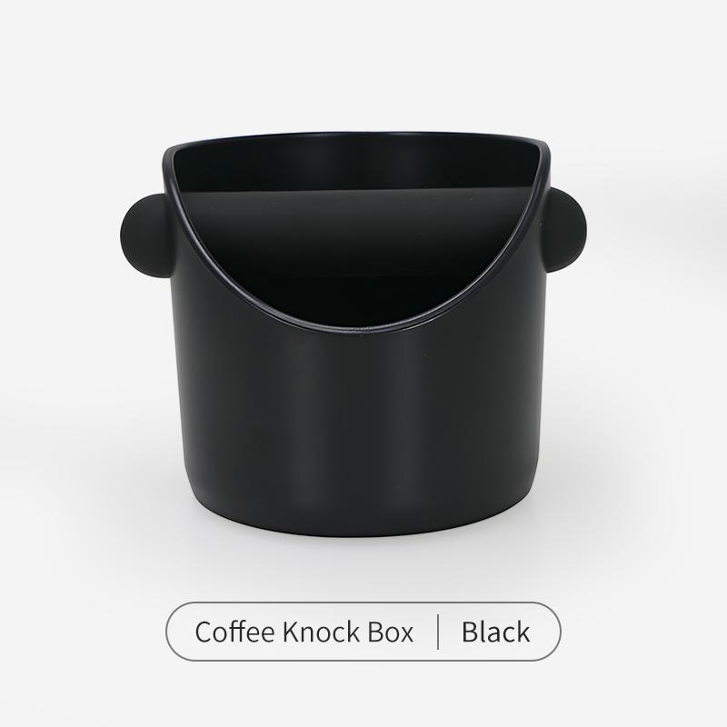 Coffee Knock Box Anti Slip With Removable Bar Grind Dump Bin Anti Slip Shock-absorbent For Barista Espresso Machine Accessories
