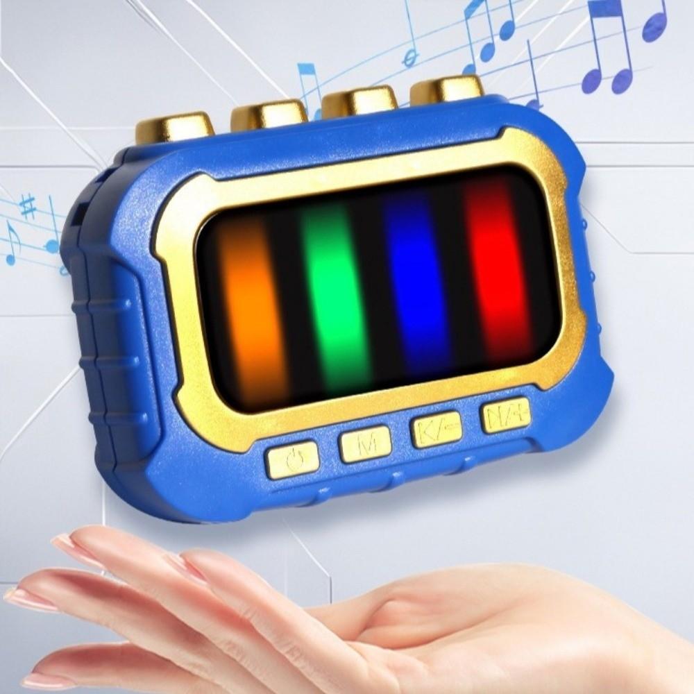 Electronic Kid Fingertip Fidget Toy Fast Press Puzzle Game Machine Music Rhythm Game Home Use