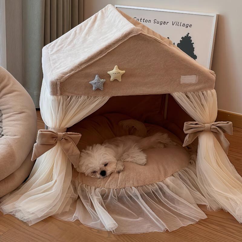 ZISIZ Semi-Enclosed Pet Tent