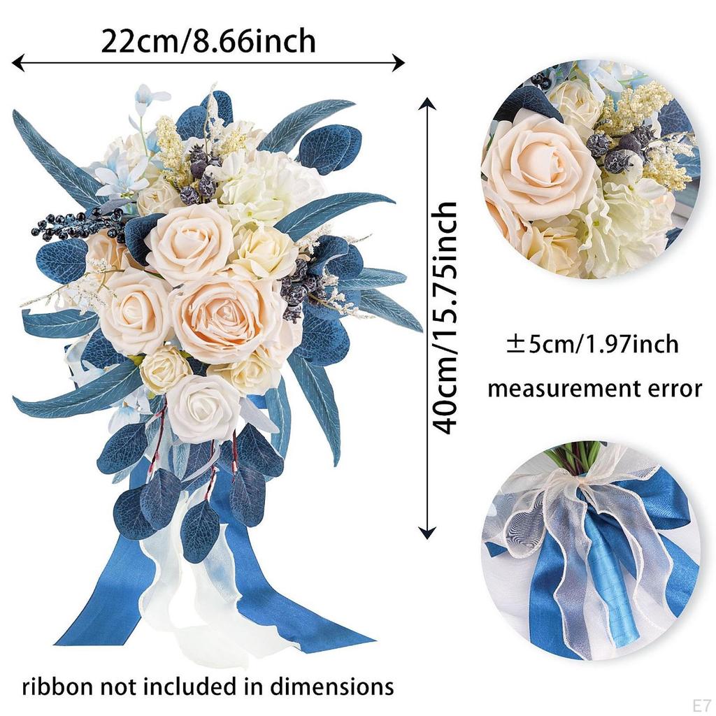 Букеты невесты для свадеб, искусственные цветочные композиции для церемоний и торжеств