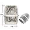 Part DIY Mic Windscreen Microphone Mesh Head Microphone Grill Head Mic Mesh Cover Replacement Head