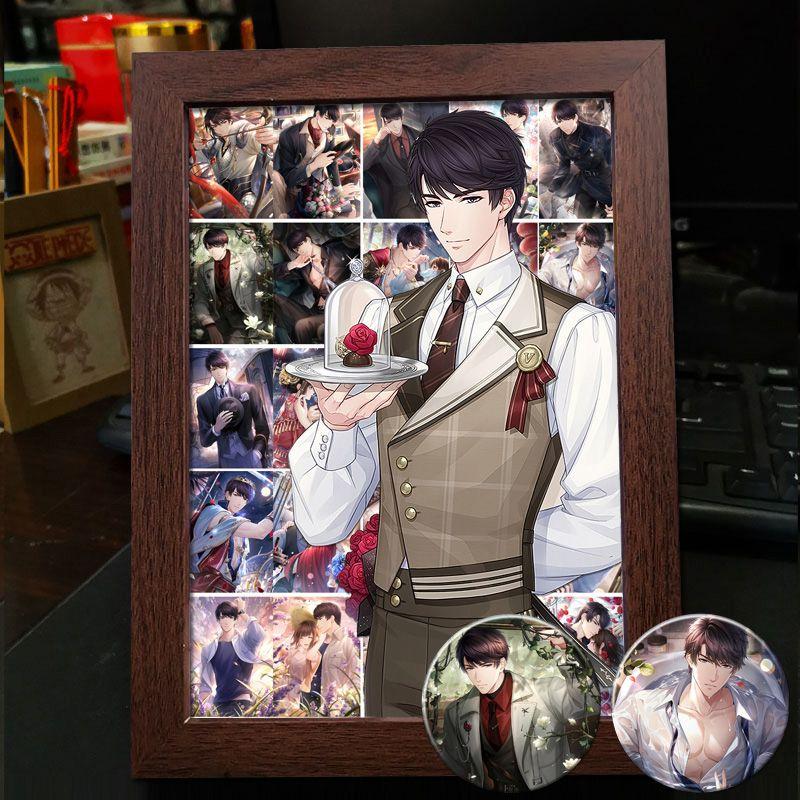 Украшение для фоторамки EVOL×LOVE: Лин Сяо, Ли Цзэянь - Готовая фоторамка Художественная витрина Подарочная витрина